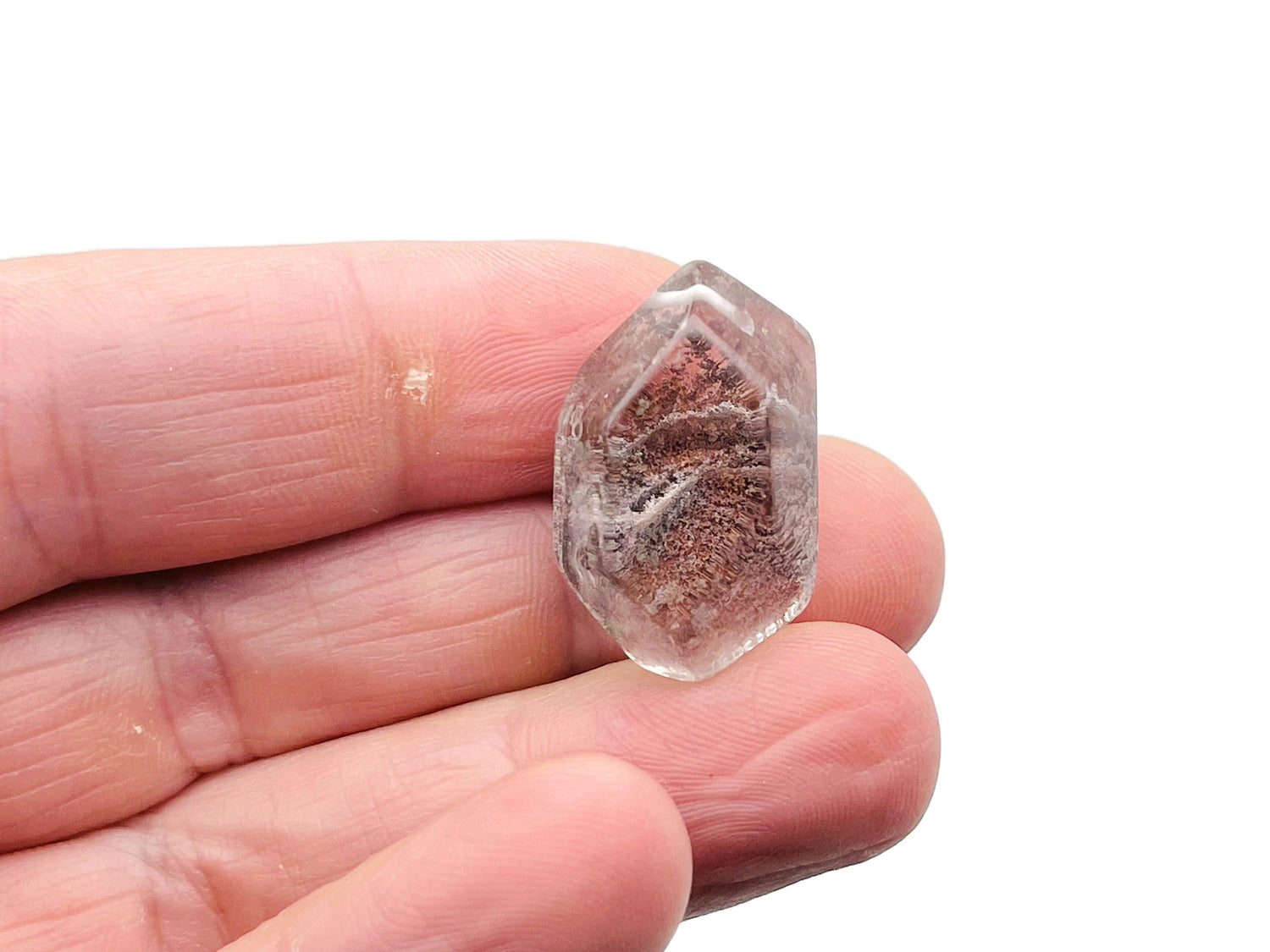 Pendentif en quartz lodolite - Pendentif en cristal - Colliers naturels - Pierre de guérison - Cadeaux - NC1200