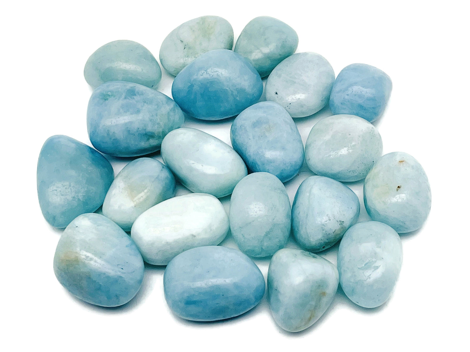 Aquamarine Tumbled Stone - TU1234