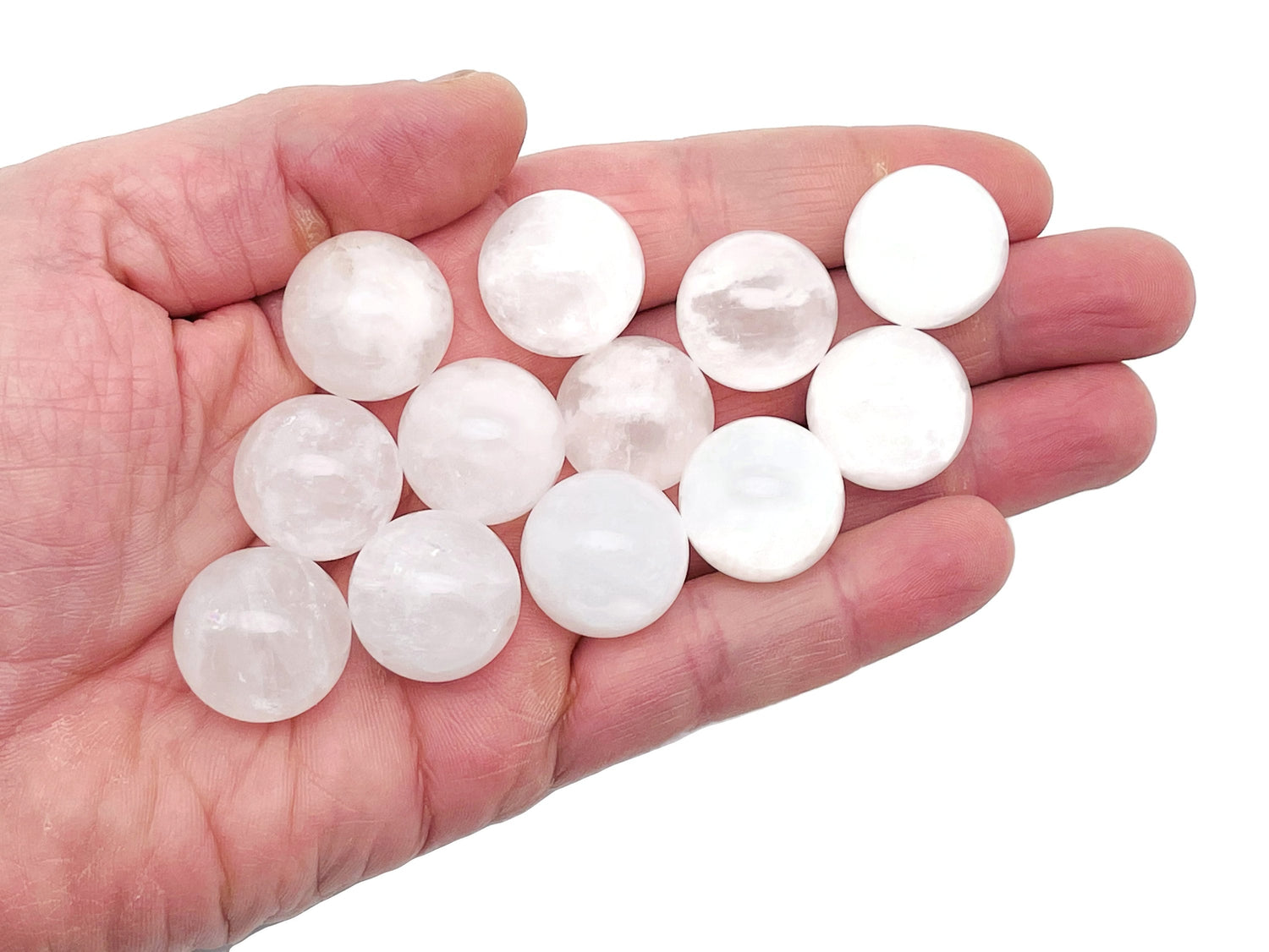 Clear Quartz Sphere Gemstone - Crystal Ball - 20mm - SP1007
