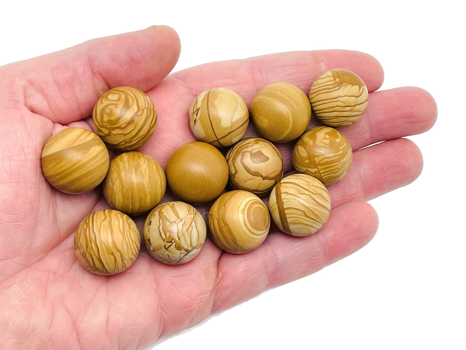 Walnut Jasper Sphere Gemstone - Crystal Ball - 20mm - SP1027