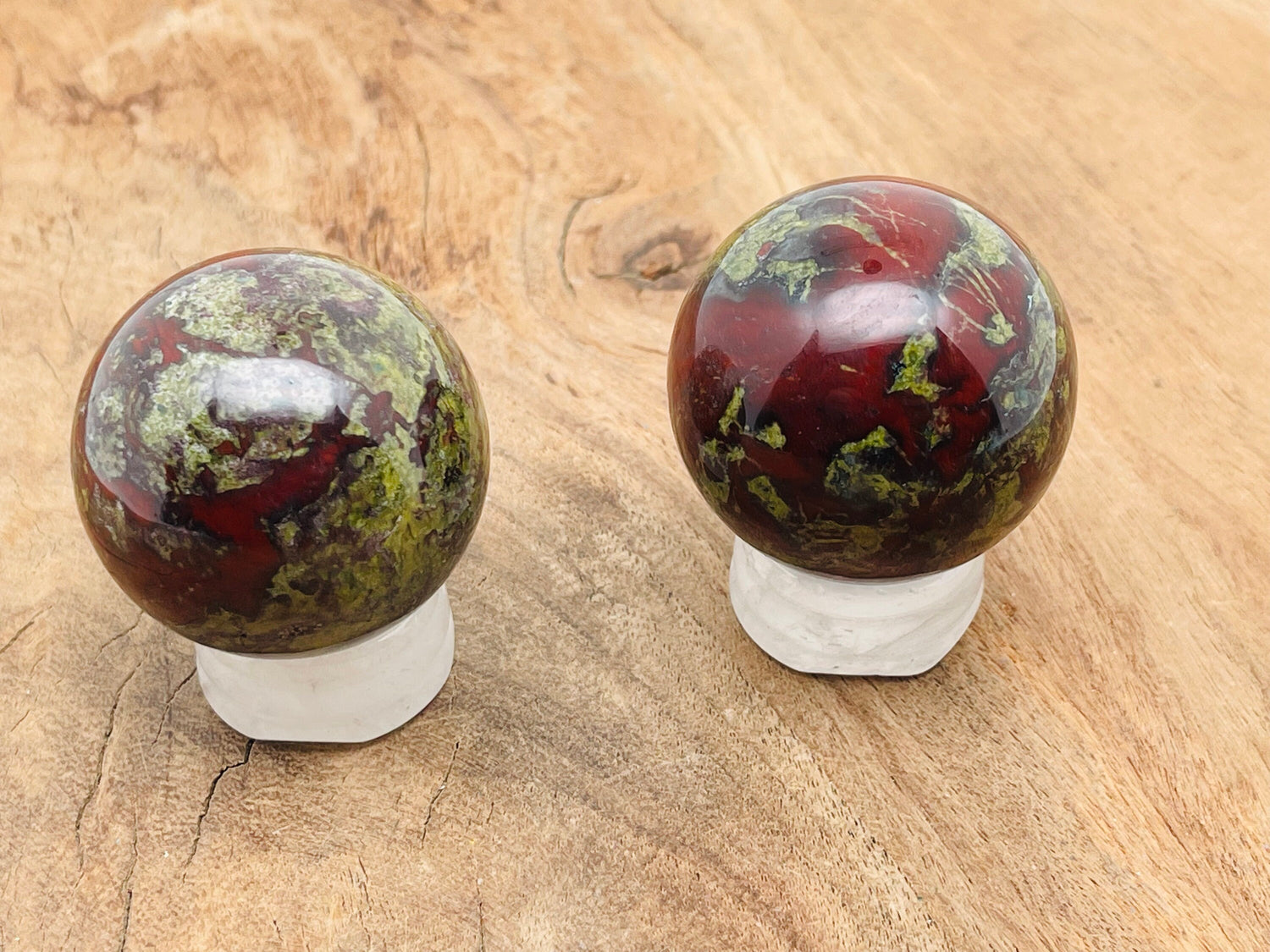 Dragon Blood Jasper Sphere Gemstone - Crystal Ball - 40-50mm - BA1012