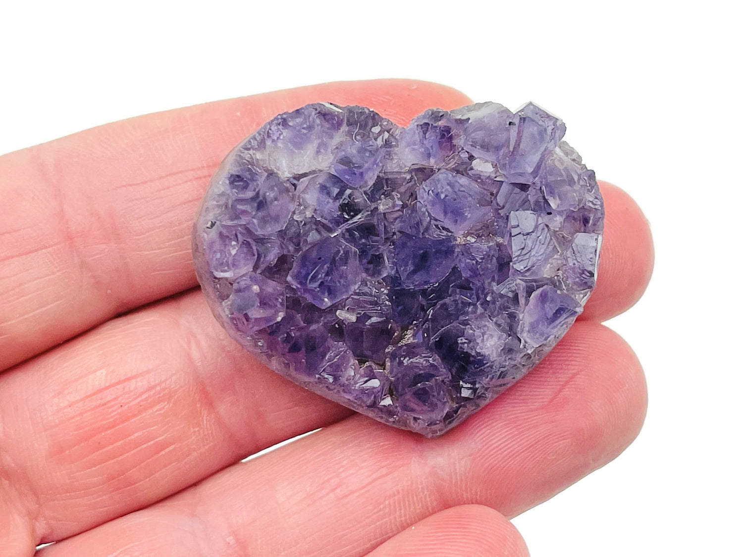 Amethyst Heart Gemstone Cluster - RA1182