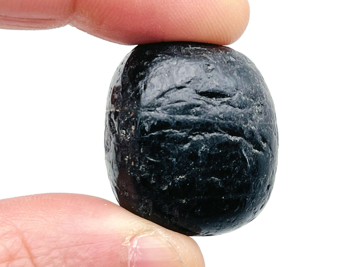 Black Tourmaline Tumbled Stone - TU1051