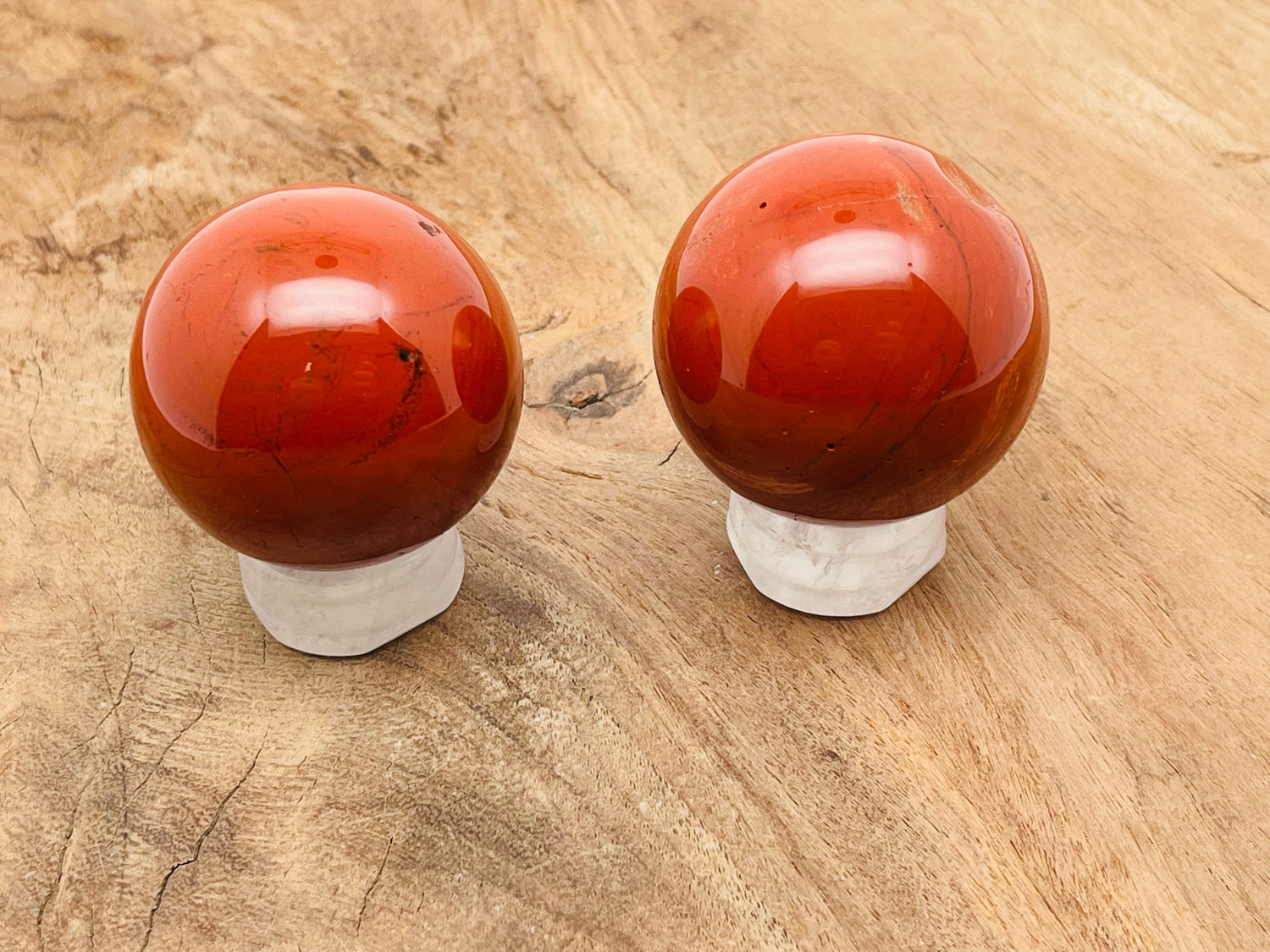 Red Jasper Sphere Gemstone - Crystal Ball - 40-50mm - BA1020