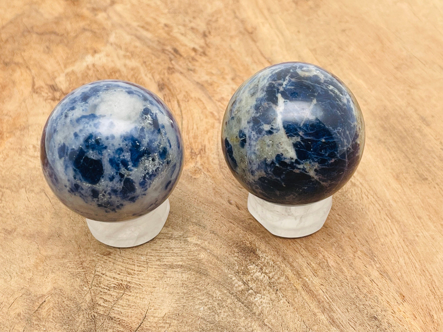 Sodalite Sphere Gemstone - Crystal Ball - 40-50mm - BA1027