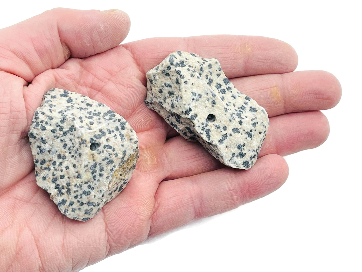 Dalmatian Jasper Rough Crystal Incense Holder - Crystal Incense Stick Holder - Handmade Carving - RS1021