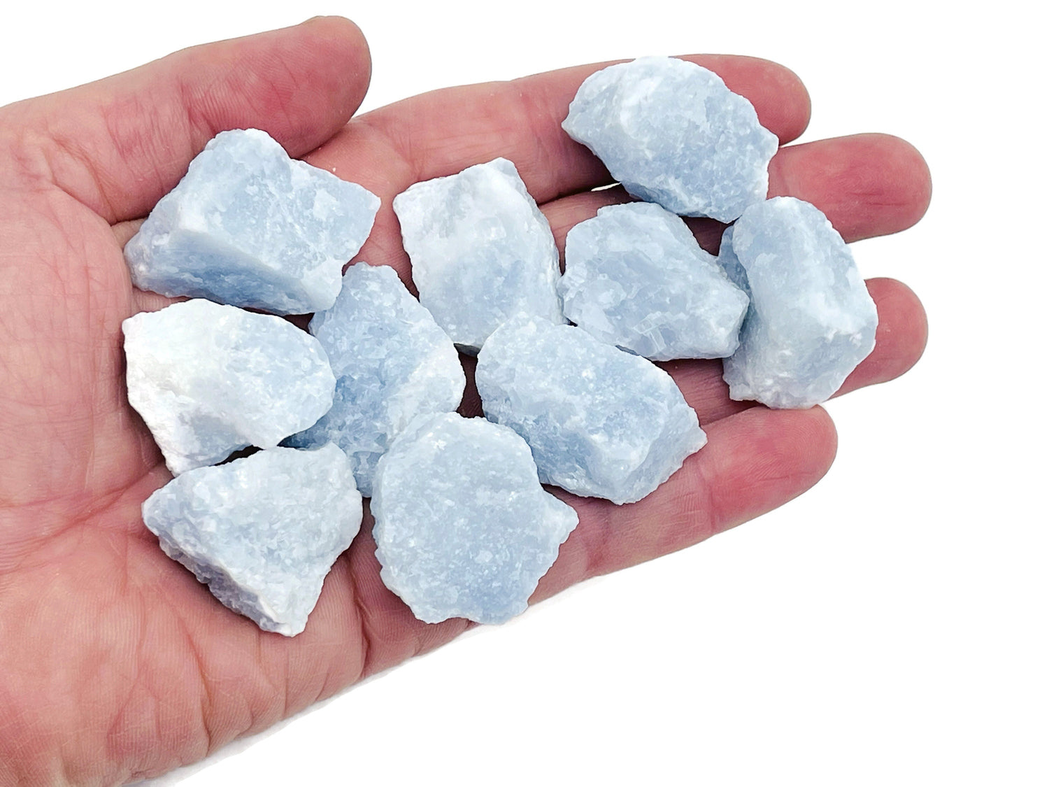 Raw Blue Calcite Gemstone - RA1118