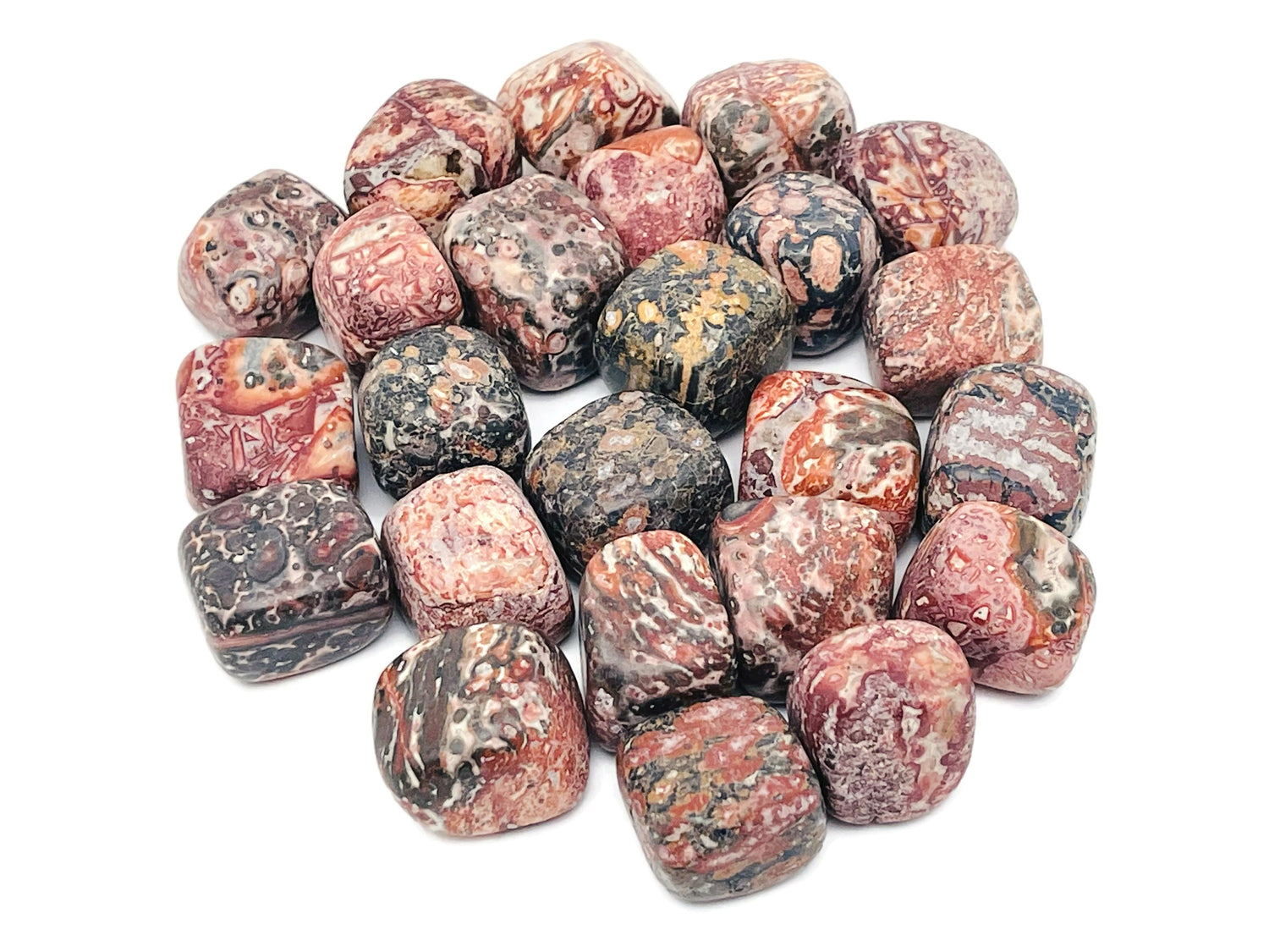 Leopard Skin Jasper Tumbled Stone - TU1237