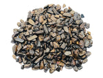 Bronzite crystal chips, semi-tumbled 5-7mm gemstone from GemstoneGO, suitable for jewelry making and crafts.