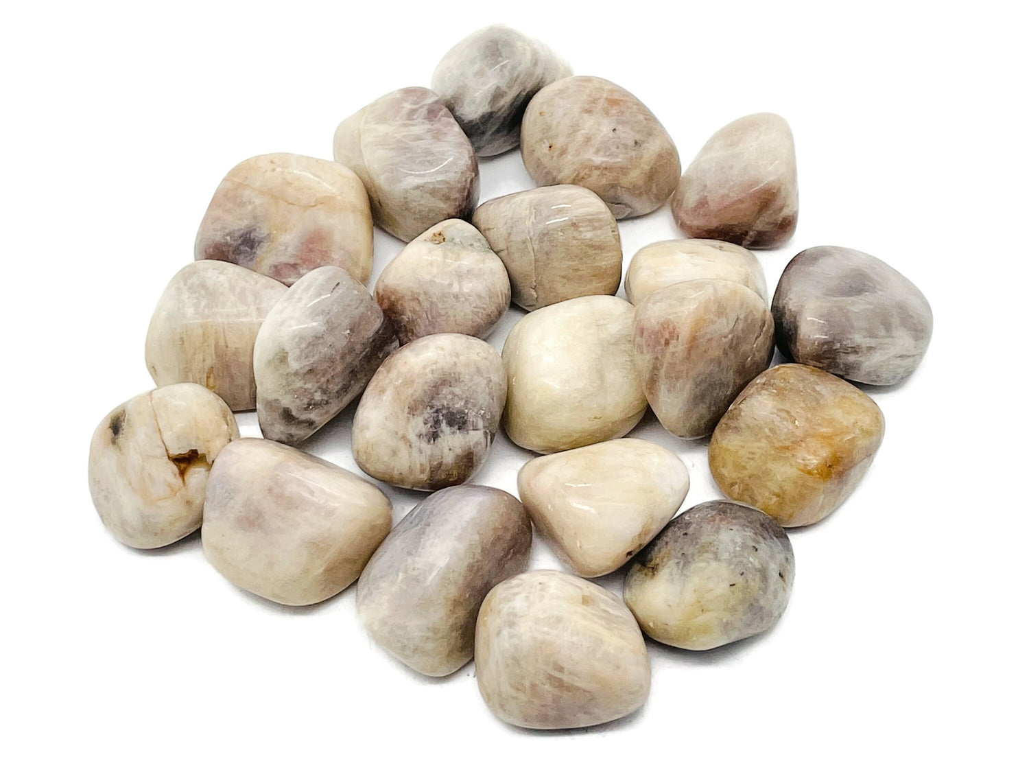 Earth MoonStone Tumbled Stone - TU1114