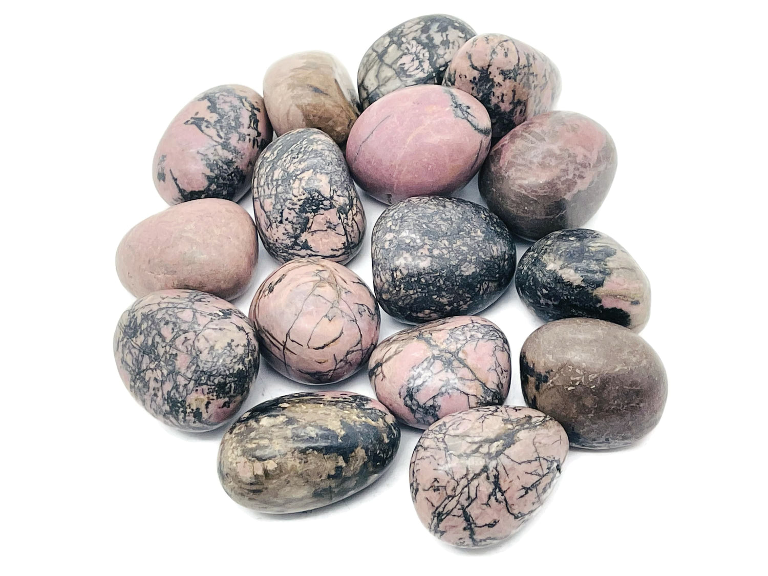 Rhodonite Tumbled Stone - TU1239