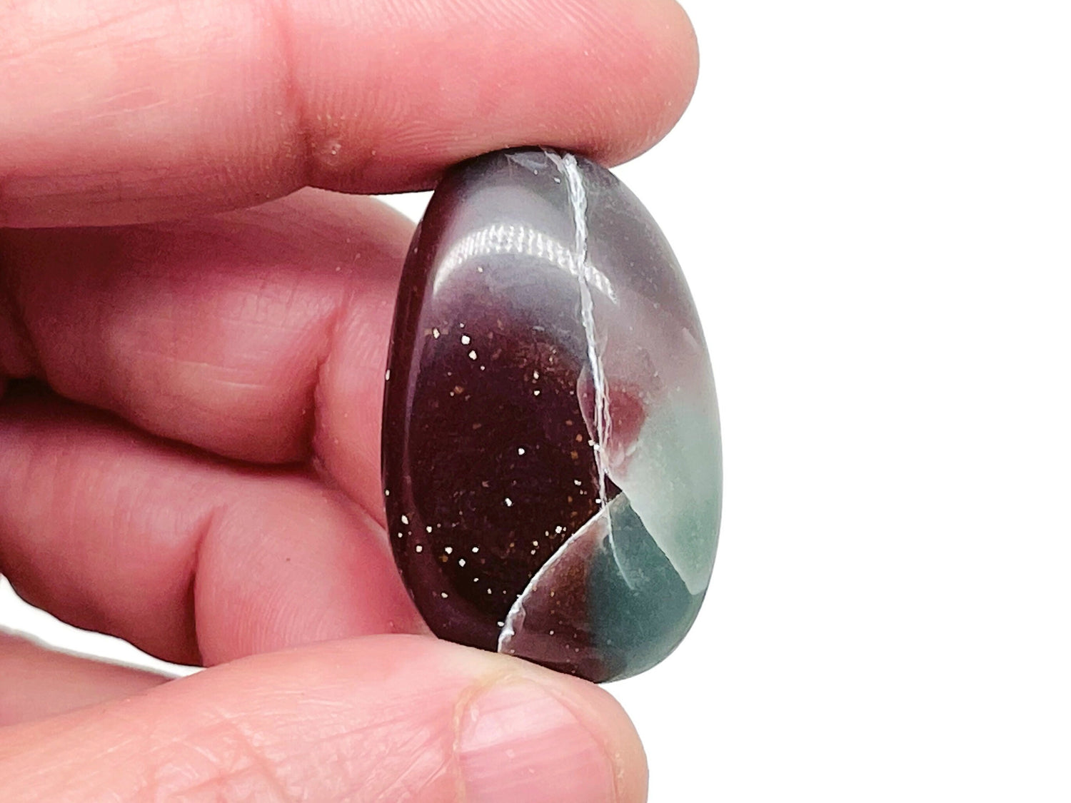 Indian Agate Tumbled Stone - TU1247