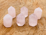Round 25mm rose quartz gemstone from GemstoneGO, smooth polished pink stone with natural translucence.