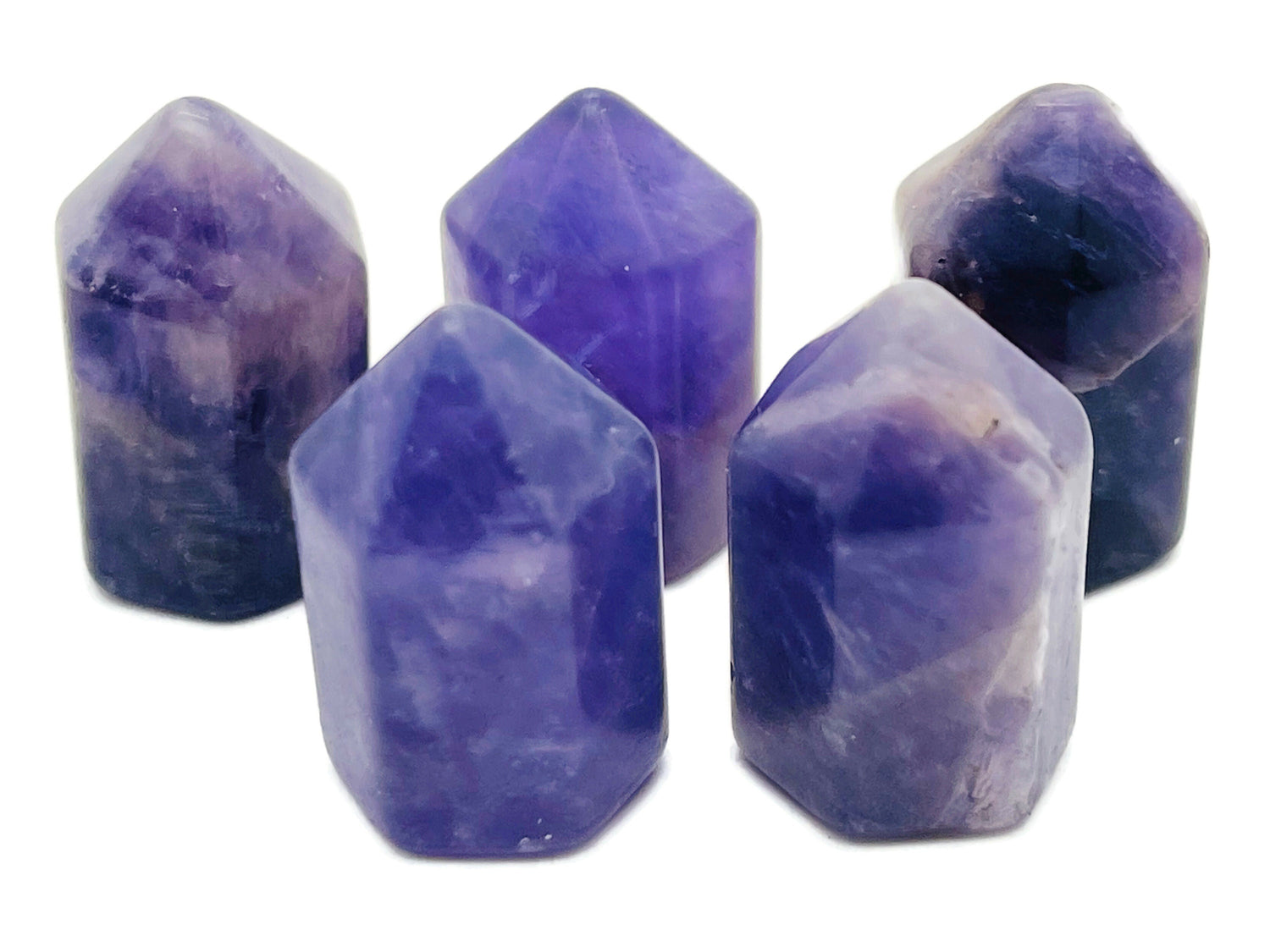 Tour obélisque en améthyste ?€? Tour en pierre précieuse ?€? Tour en cristal ?€? Pointe de cristal sculptée à la main ?€? Cristal de guérison ?€? 25 mm ?€? TW1078