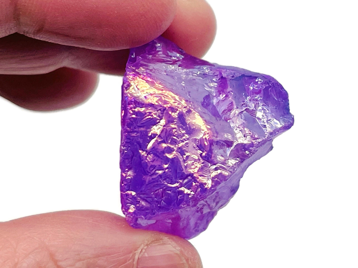 Raw Purple Aura Quartz Gemstone - RA1260