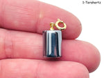 GemstoneGO terahertz gemstone pendant for jewelry making, featuring a vibrant, polished gemstone on a silver bail.
