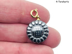 GemstoneGO terahertz gemstone pendant for jewelry making, showcasing a colorful, polished gemstone on a silver chain.
