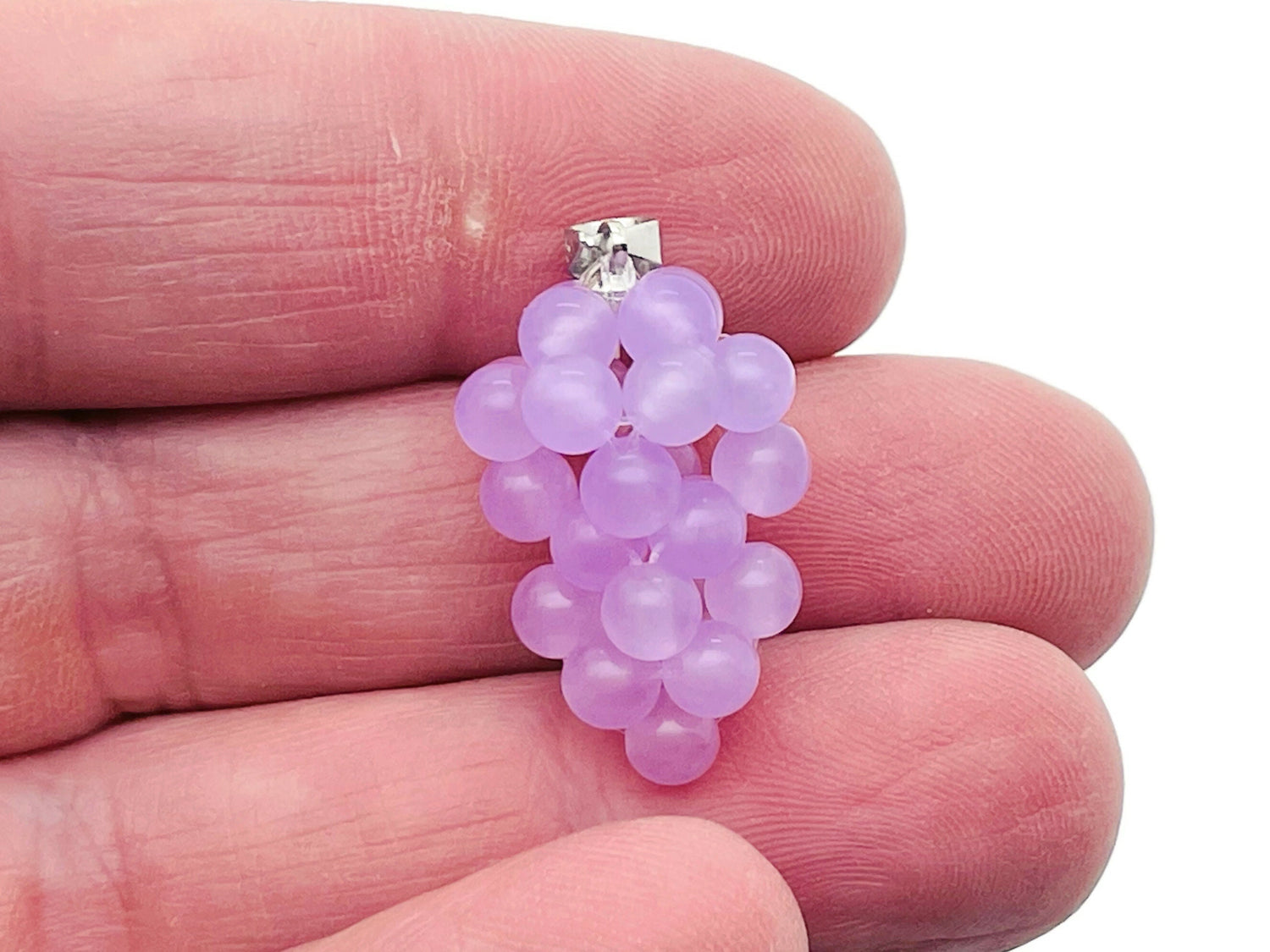 Purple Agate Grape Crystal Pendant - Crystal Grape - Crystal Gifts - NC1217