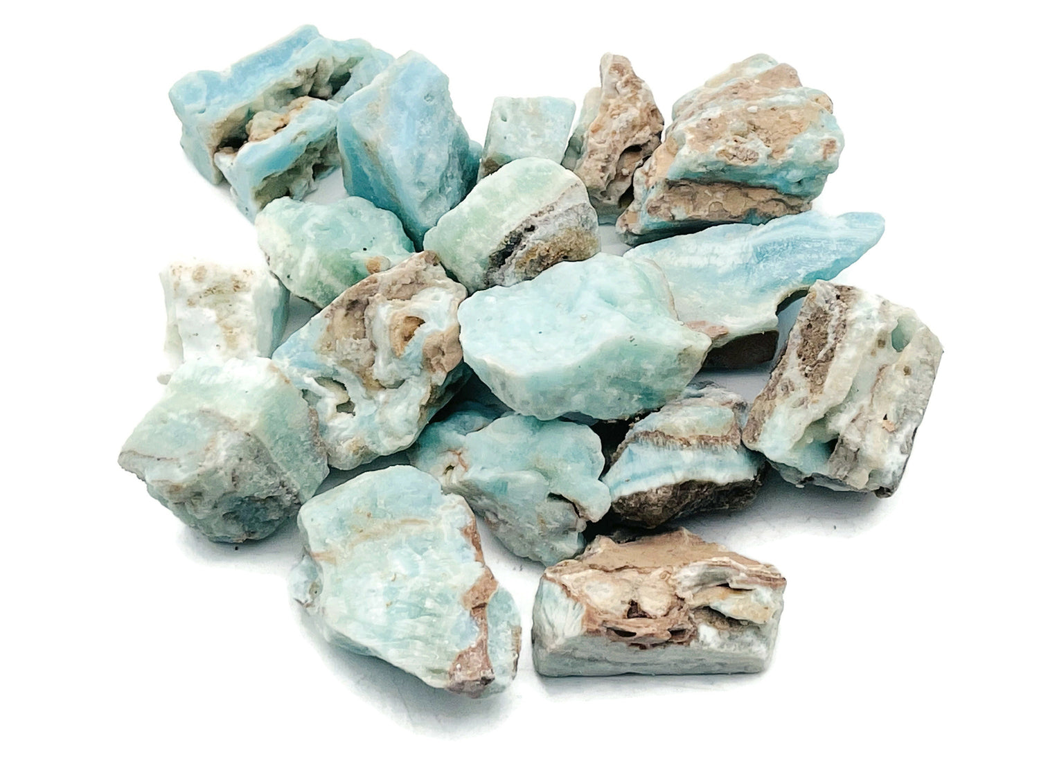 Raw Caribbean Calcite Gemstone - RA1222