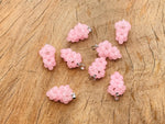 Rose Quartz Grape Crystal Pendant by GemstoneGO, featuring a detailed grape-shaped crystal pendant on a delicate chain.