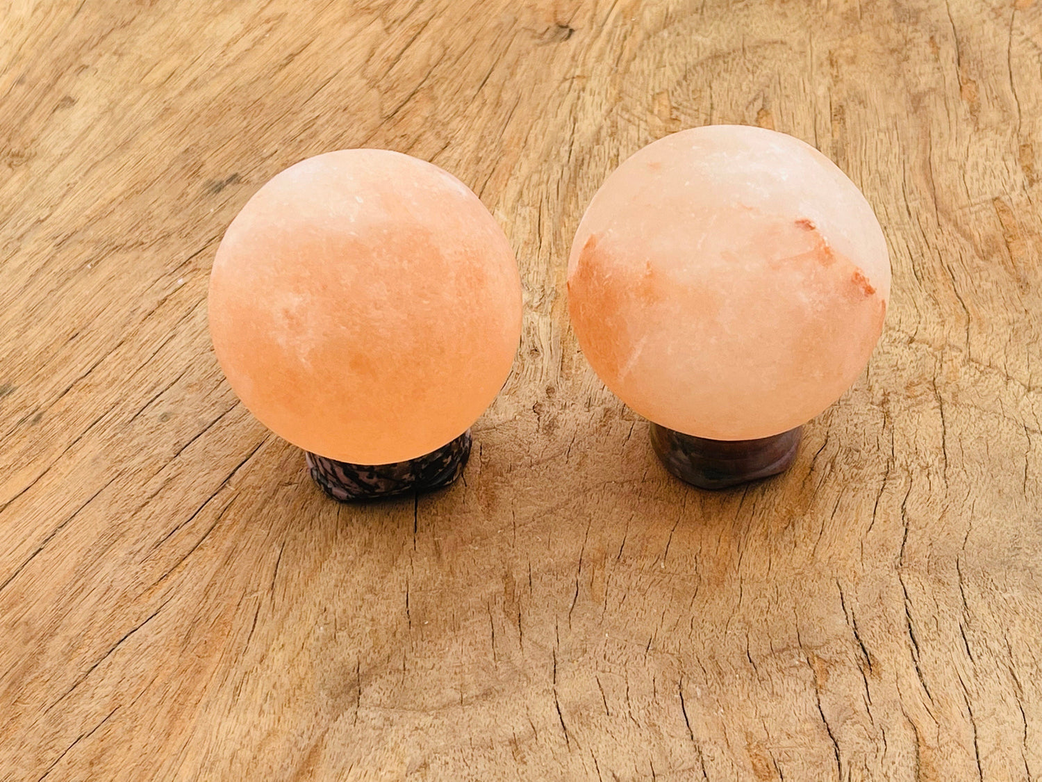 Himalayan Salt Sphere Gemstone - Crystal Ball - 50-55mm - RA1416