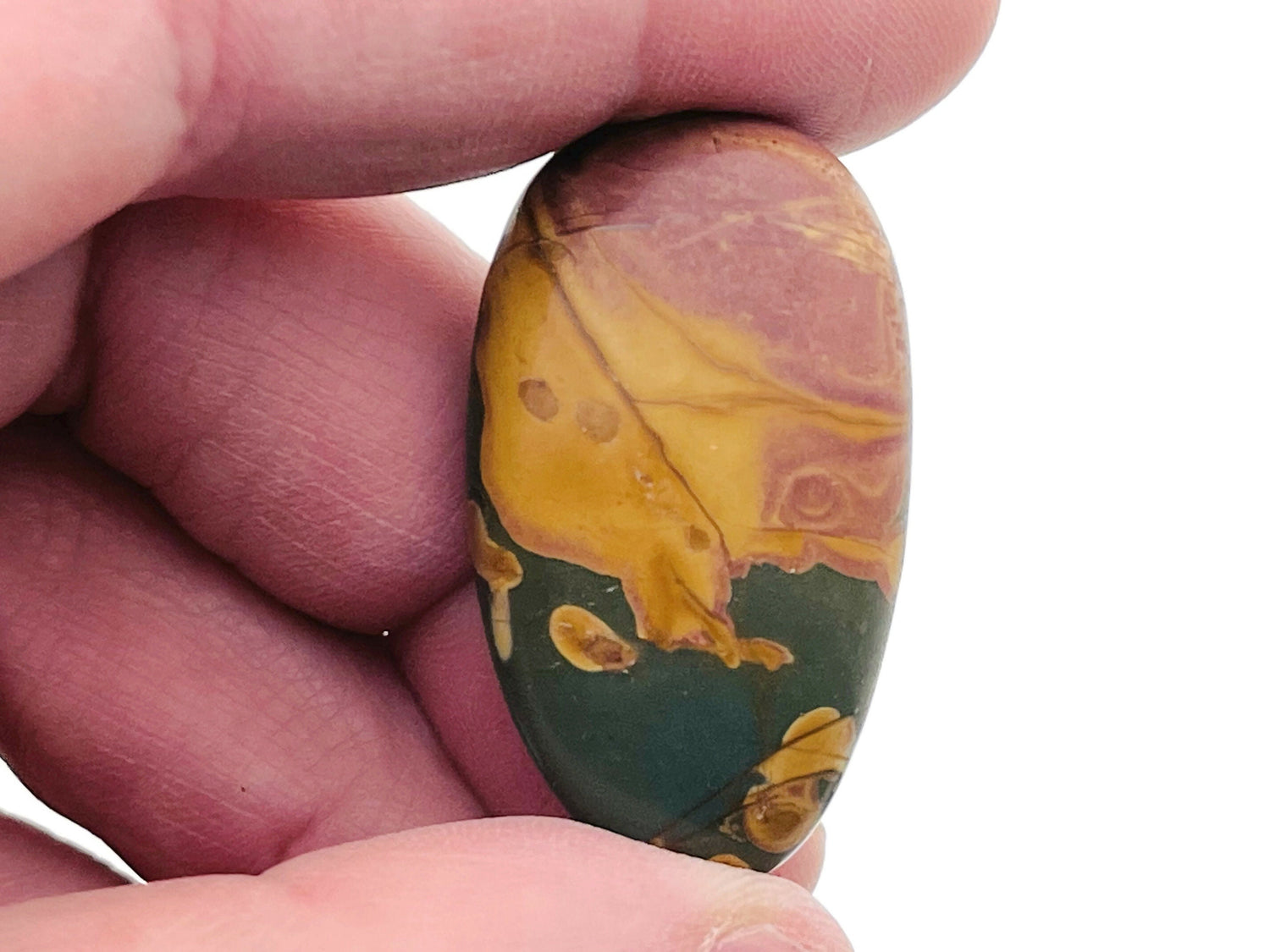Tibetan Agate Tumbled Stone - TU1257