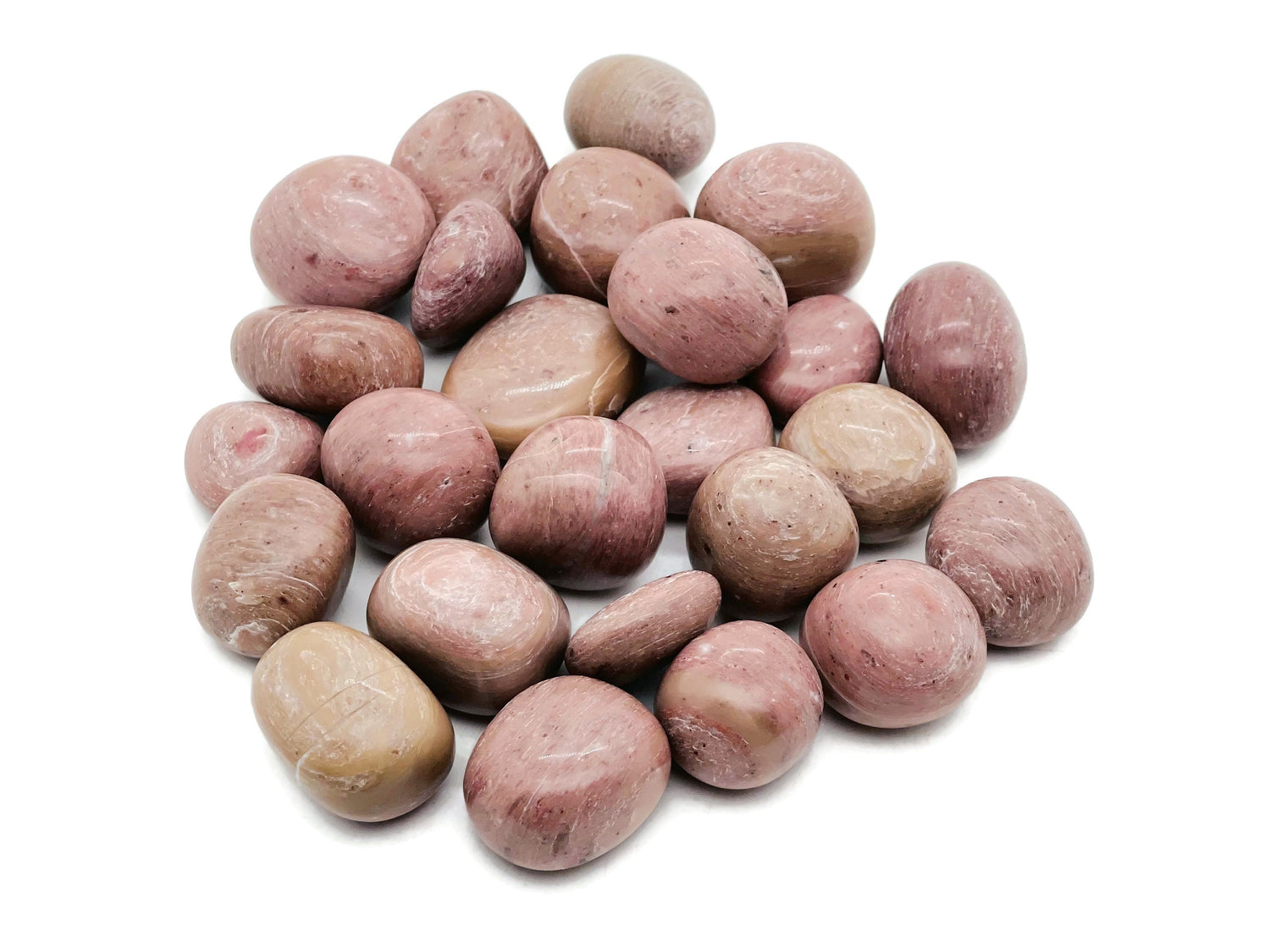 Pink Petrified Wood Tumbled Stone - TU1262