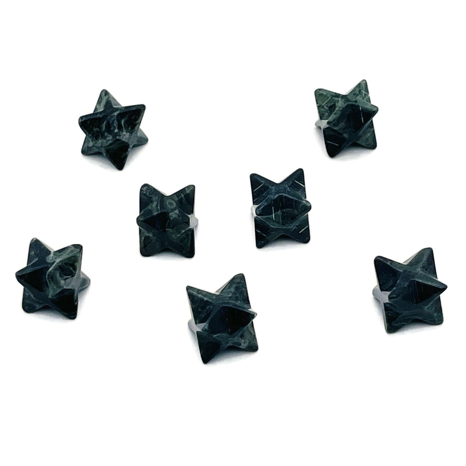 Kambaba Jasper Merkaba Star Crystal - Reiki Healing - 13mm - ME1020