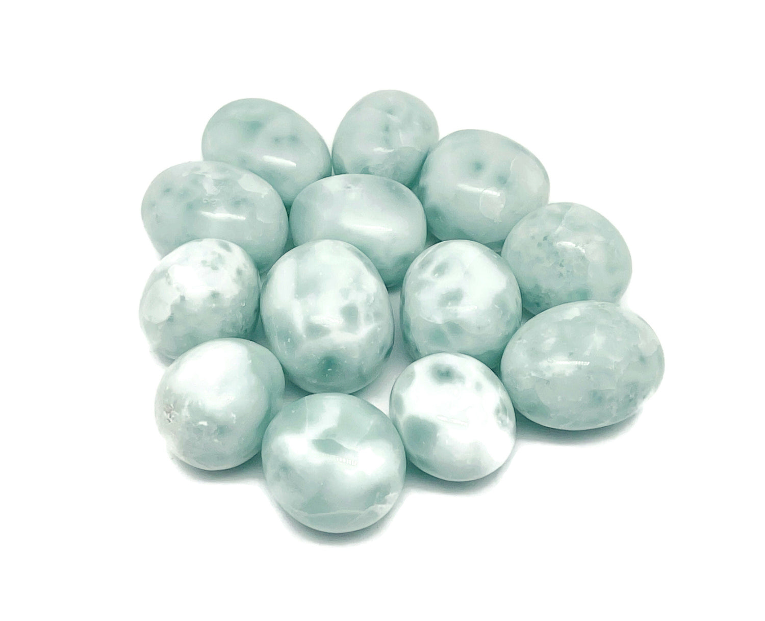 Green Sea Grean Tumbled Stone - Lalima Stone - TU1279
