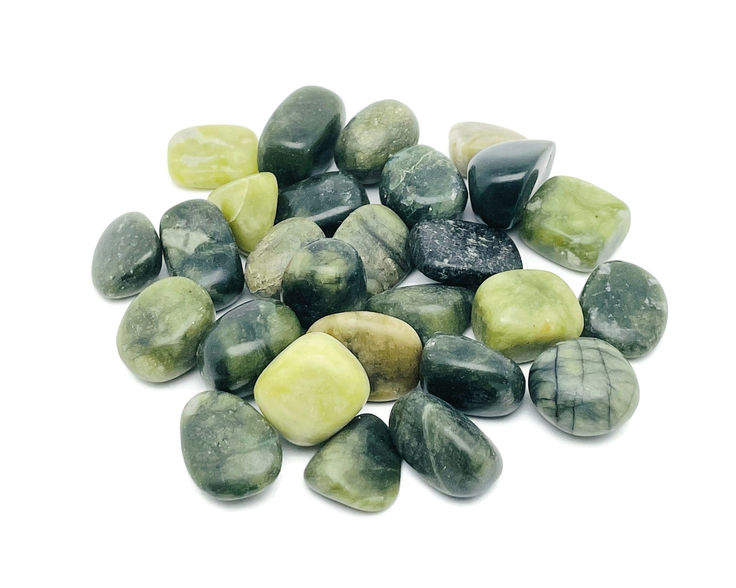 Nephrite Jade Tumbled Stone - TU1285