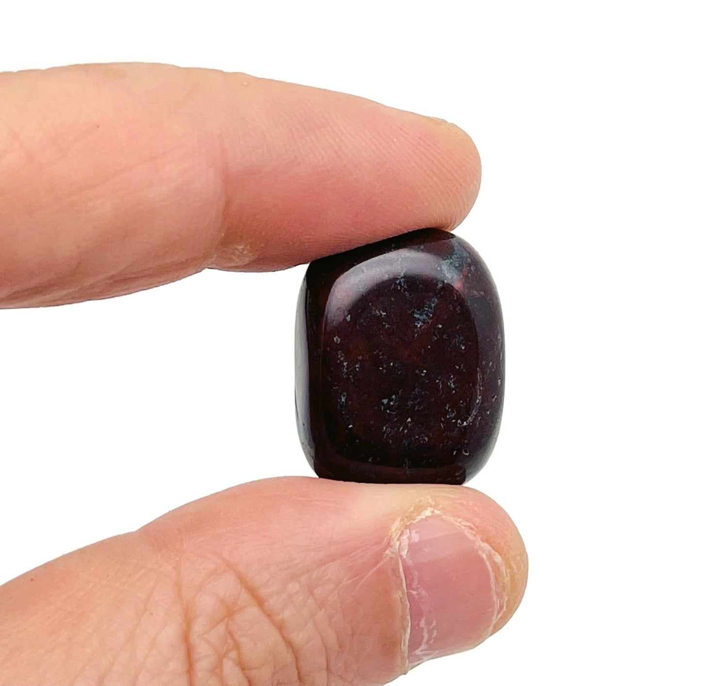 Chicken Bloodstone Jasper Tumbled Stone - TU1286