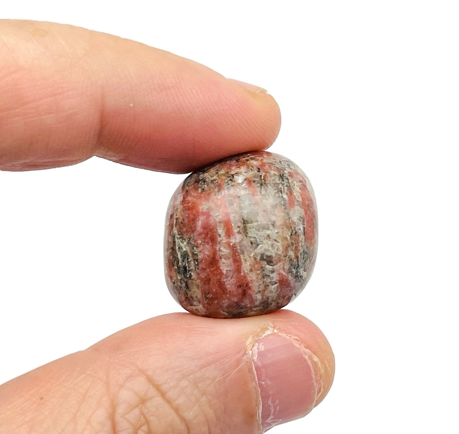 Red Sesame Jasper Tumbled Stone - TU1290