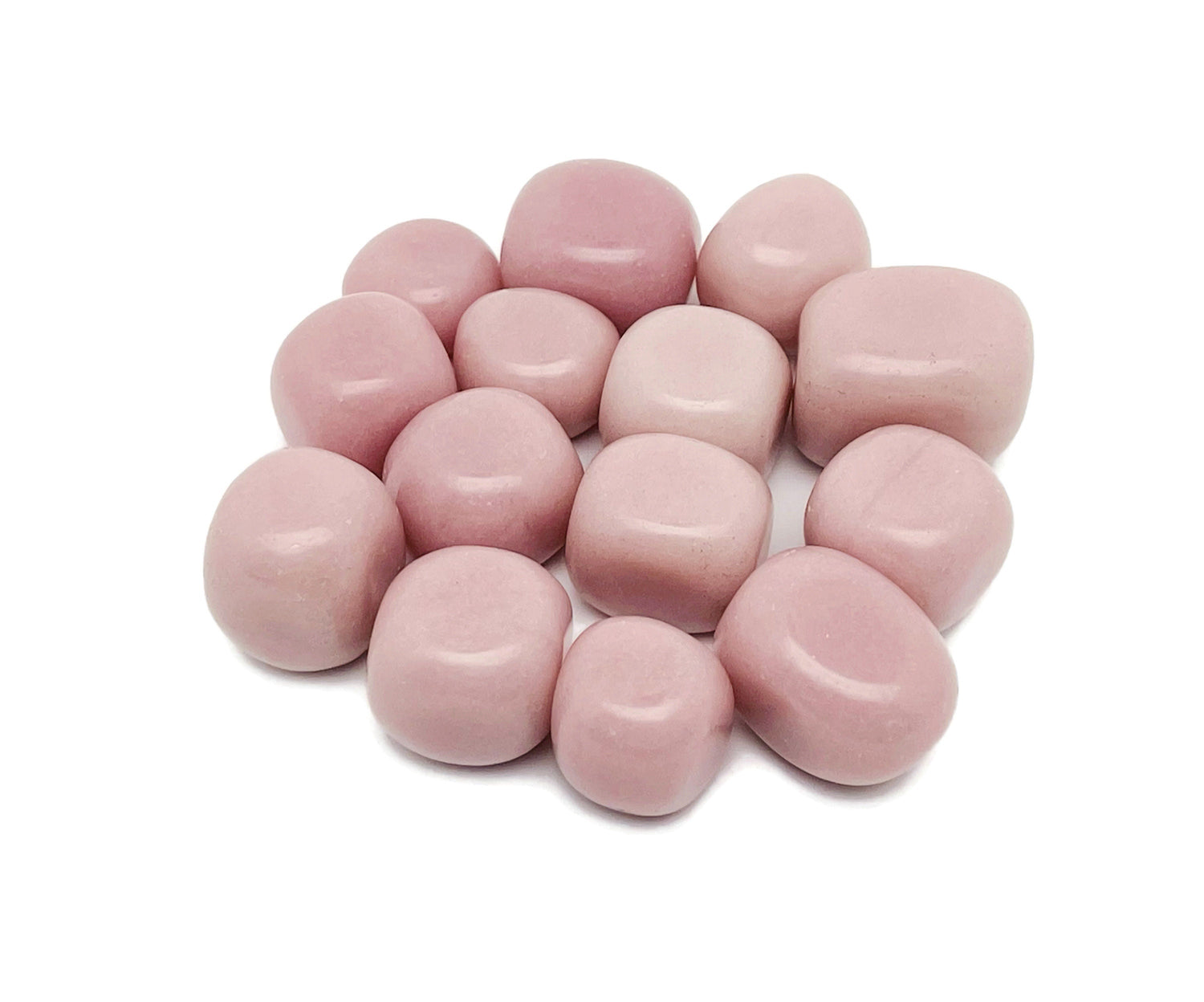 Pink Luminous Tumbled Stone - TU1299