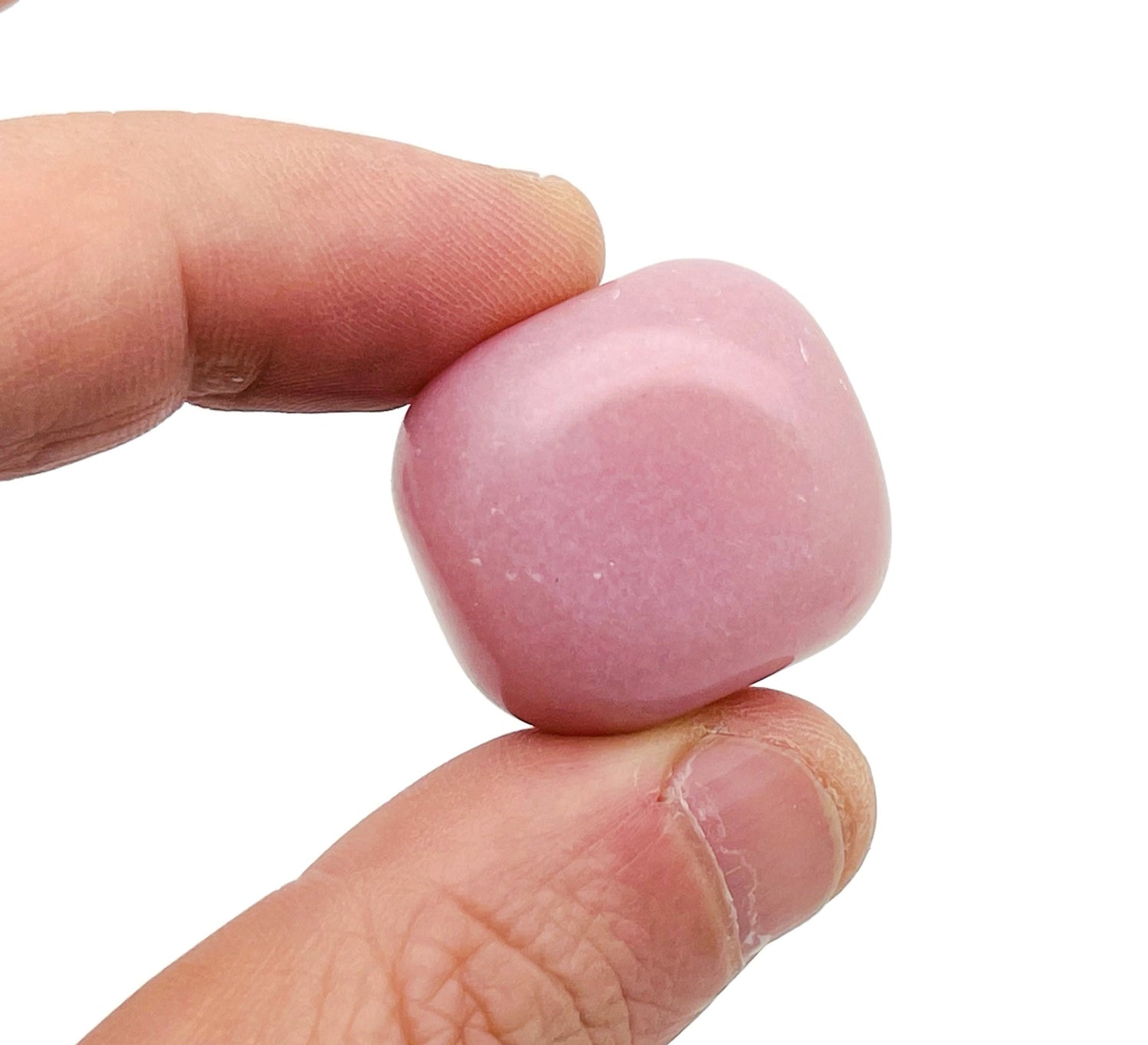 Pink Luminous Tumbled Stone - TU1299