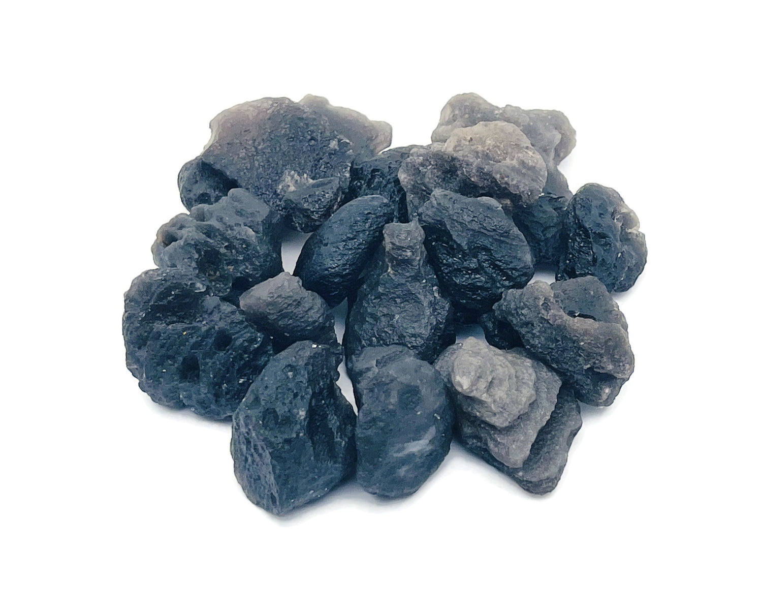 Tibetan Black Tektite - Raw Stone - RA1275
