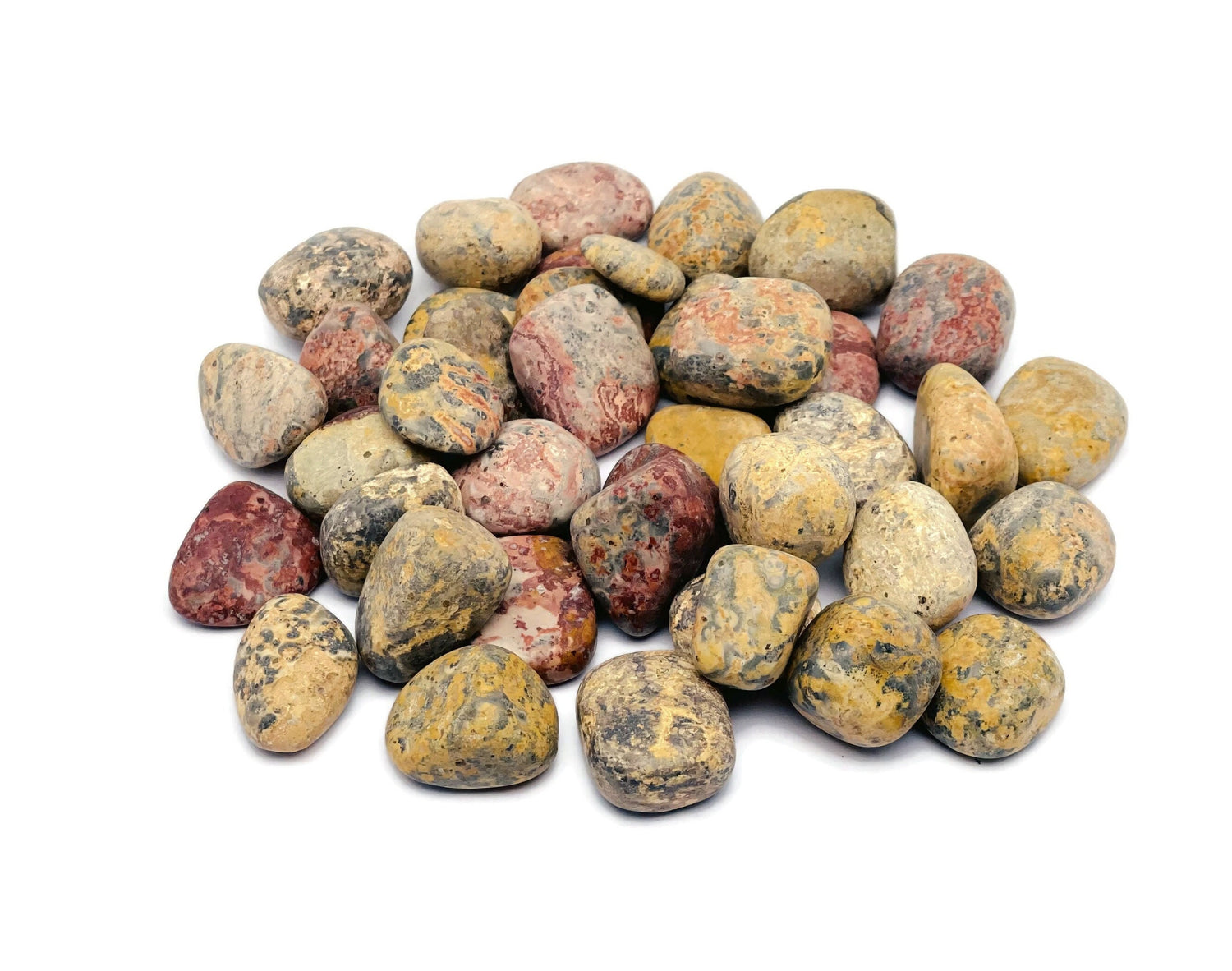 Leopard Skin Jasper Tumbled Stone - TU1109