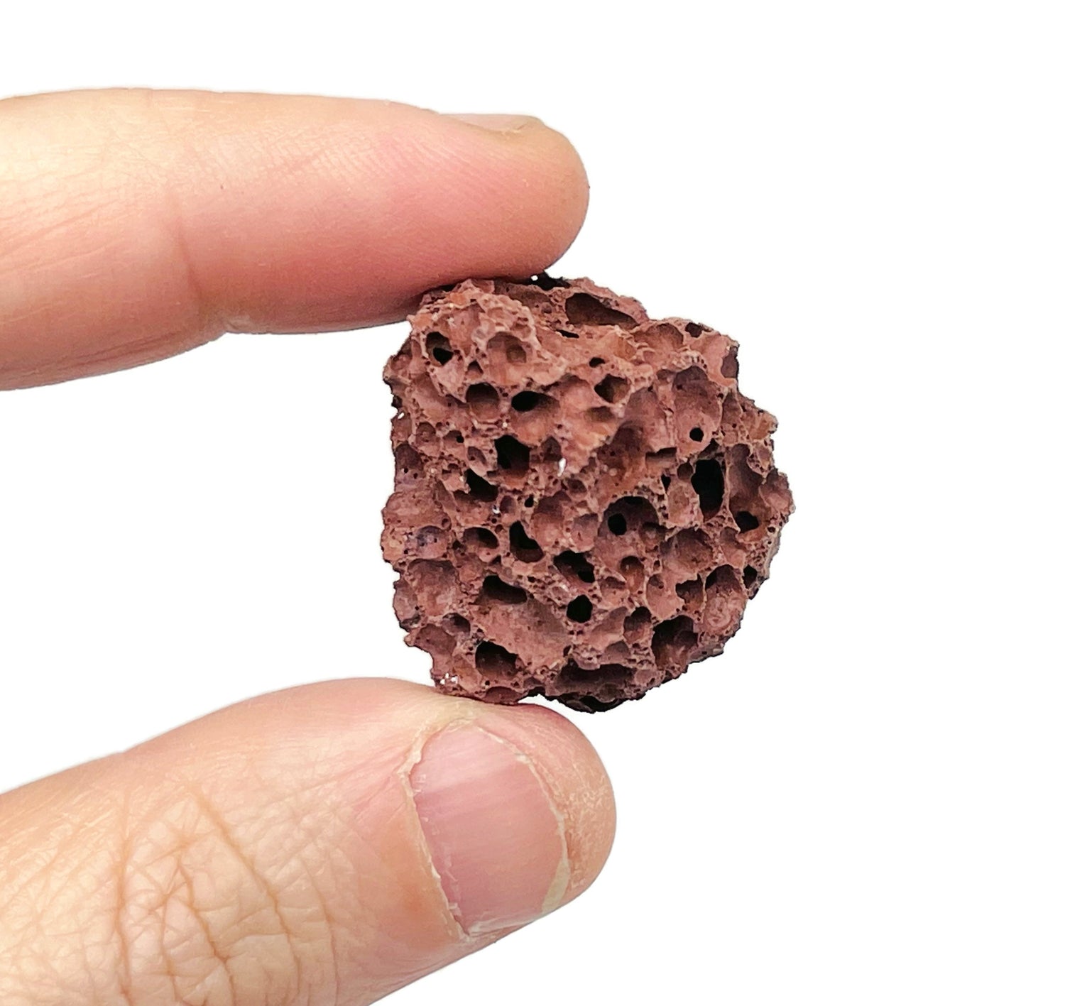 Raw Red Lava Volcanic Gemstone - RA1052