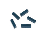 Drilled obsidian crystal pendant from GemstoneGO, showcasing a smooth, polished black gemstone for jewelry making.