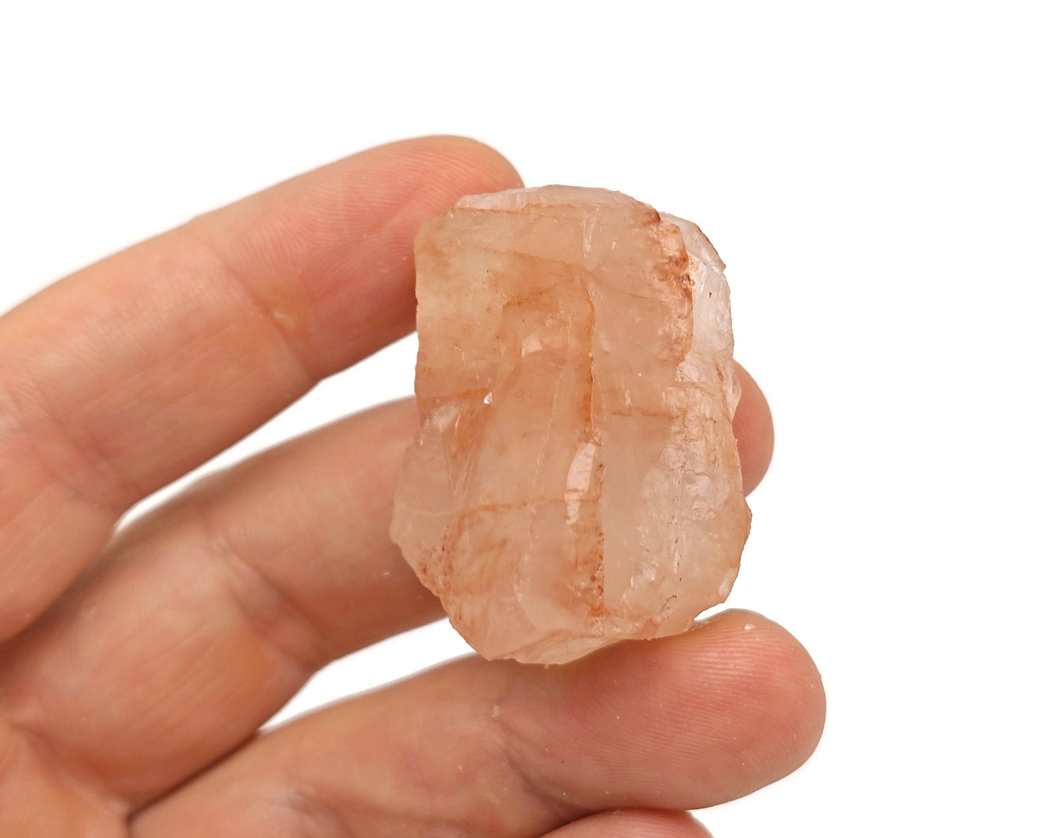 Raw Fire Quartz Gemstone - Red Hematoid Quartz - RA1128