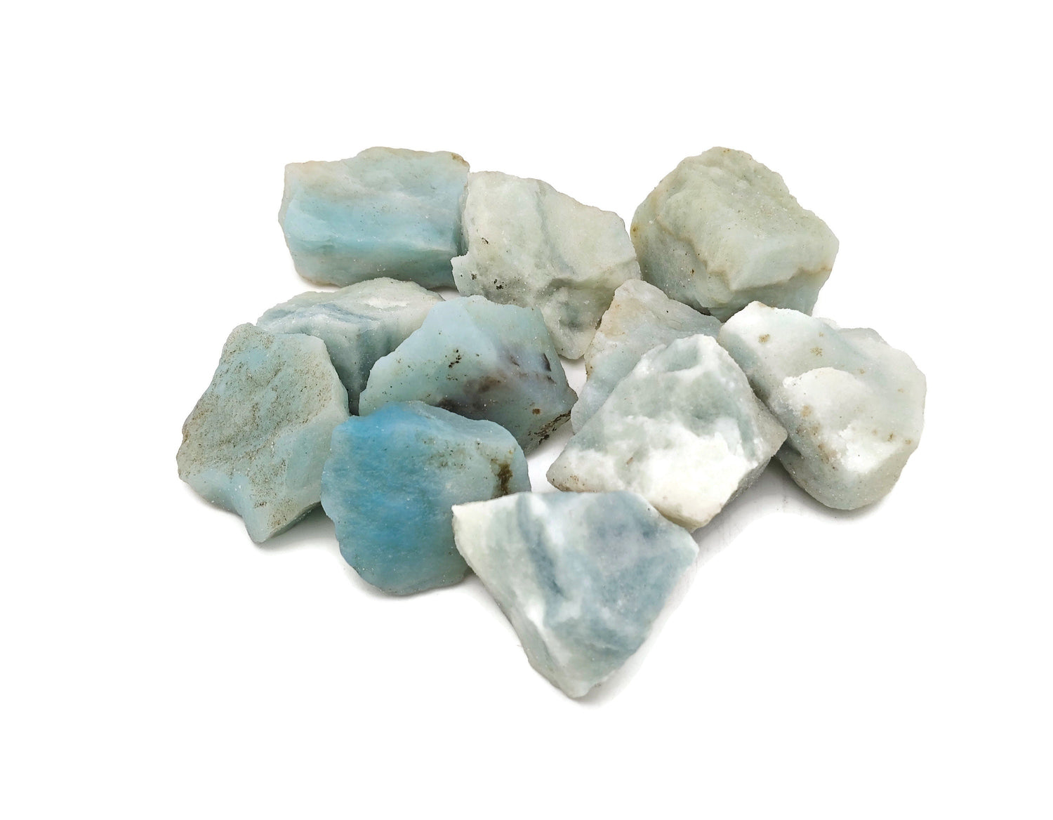 Raw Sky Blue Amazonite Gemstone - RA1094