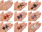 8mm Mini Sphere Gemstone Crystal Ball from GemstoneGO, featuring a colorful mix of polished gemstone spheres.
