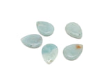 Amazonite dainty drop crystal pendant from GemstoneGO, perfect for DIY jewelry making, showcasing a delicate blue-green gemstone.