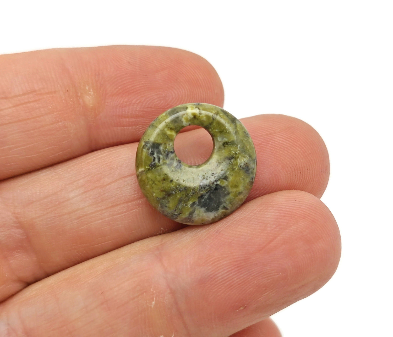 Donut de unakita - Piedra Pi - 18mm - DO1028