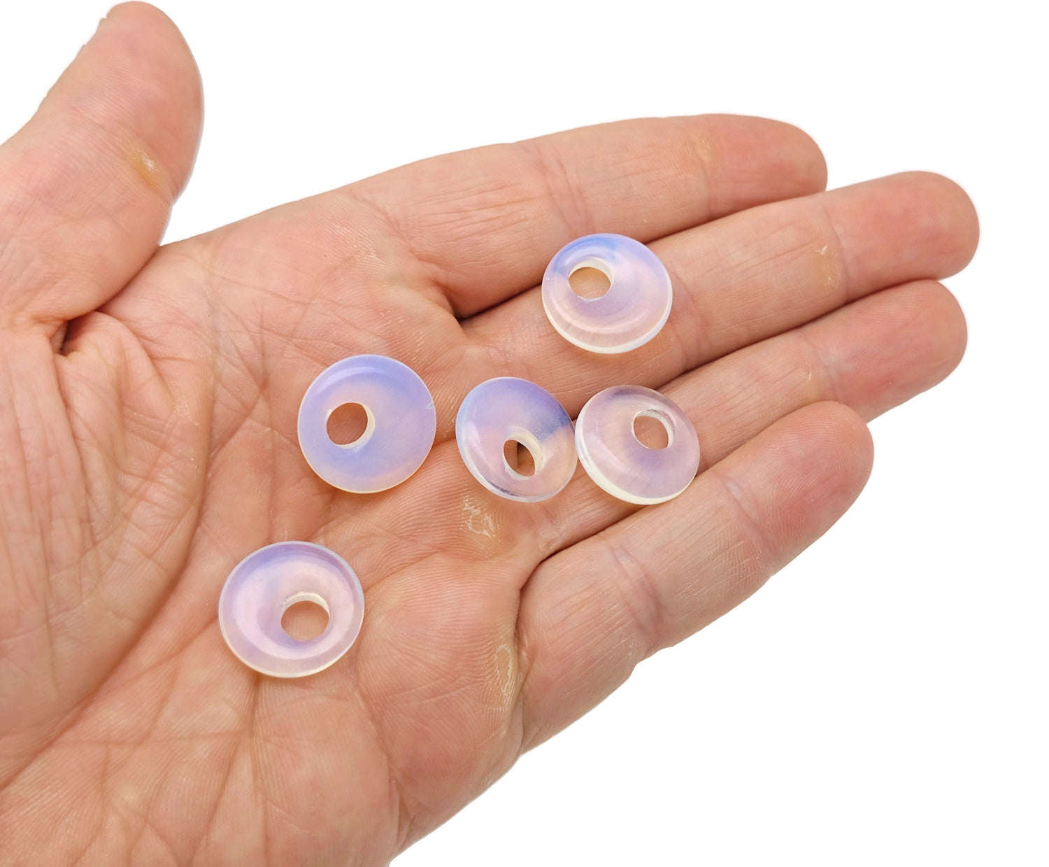 Dona de Cristal Opalite - Piedra Pi - 18mm - DO1029