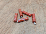 Red Jasper bamboo-shaped crystal pendant by GemstoneGO, featuring a protective red jasper stone on a sleek bamboo design.