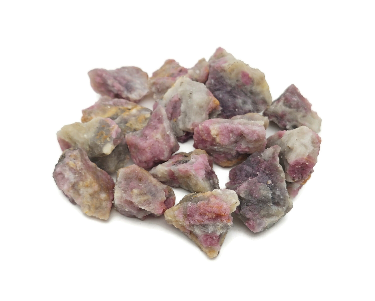 Raw Plum Blossom Tourmaline Gemstone - RA1113
