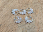 Rose quartz Tree of Life gemstone pendant from GemstoneGO, featuring a detailed crystal tree design on a polished rose quartz base.