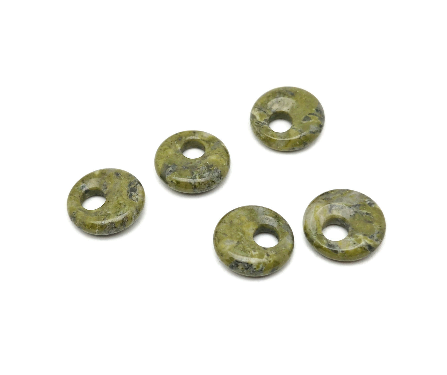 Donut de unakita - Piedra Pi - 18mm - DO1028