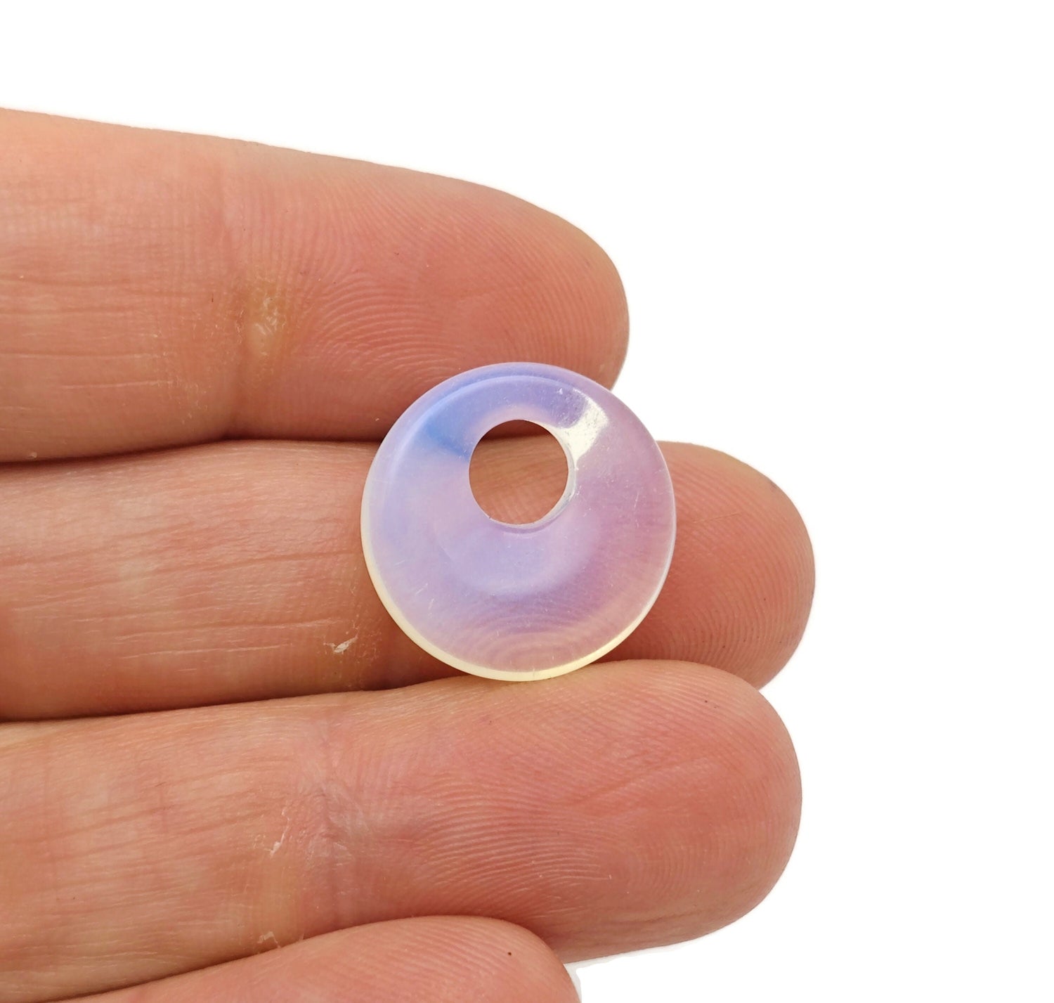 Dona de Cristal Opalite - Piedra Pi - 18mm - DO1029