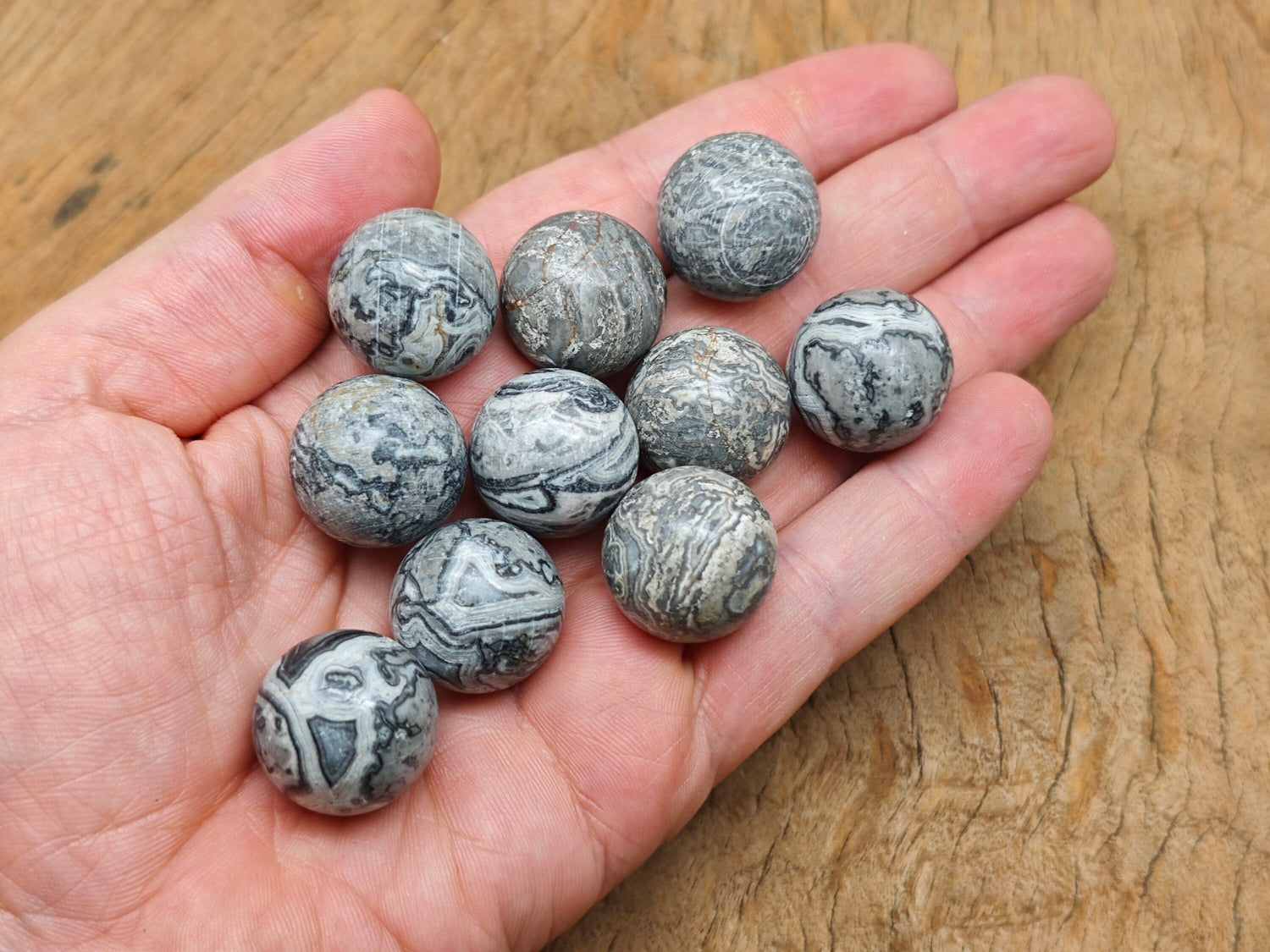 Picasso Jasper Sphere Gemstone - Crystal Ball - 20mm - SP1010